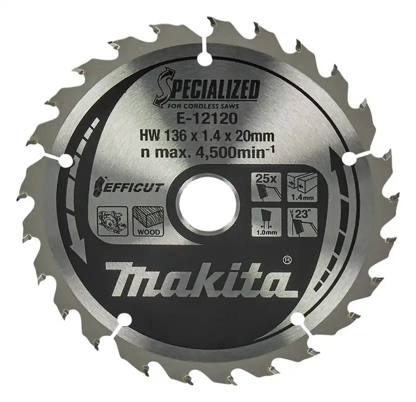Flitsaanbieding cirkelzaagblad hm makita