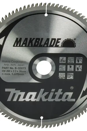 afkortzaagblad hm makita Dagaanbieding