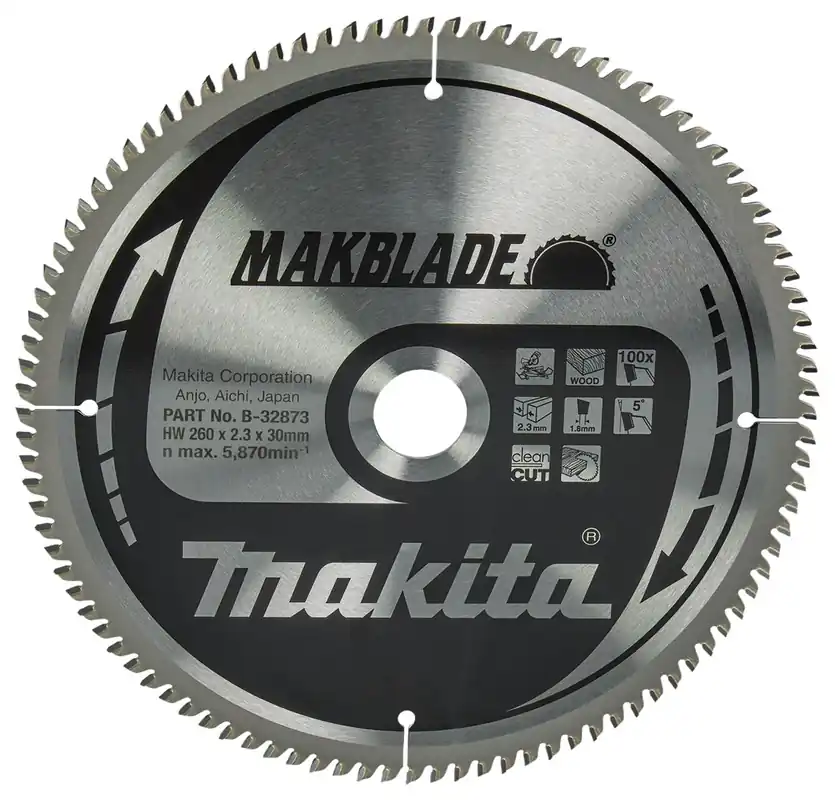 afkortzaagblad hm makita Dagaanbieding