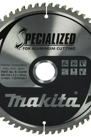 afkortzaagblad hm makita Beperkte Voorraad