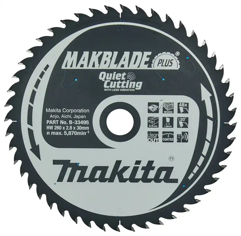 Seizoensaanbieding tafelzaagblad hm makita
