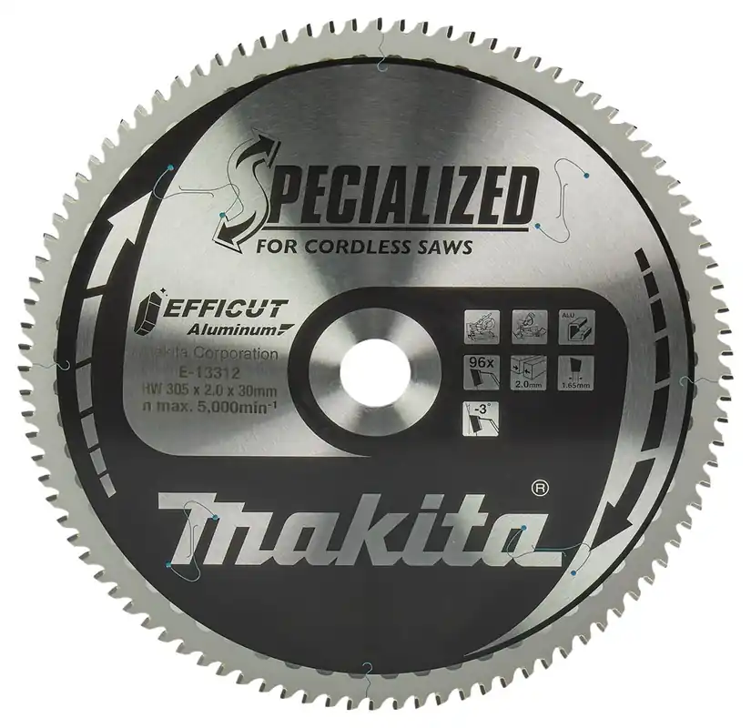 Weekendaanbieding afkortzaagblad hm makita