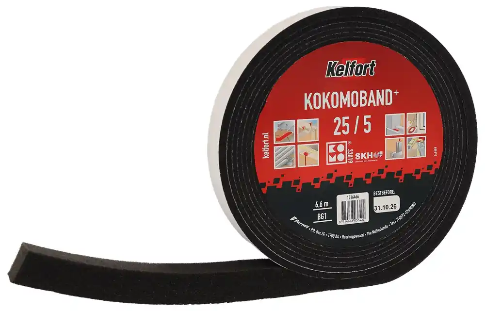 Express Levering kokomoband zwart kelfort