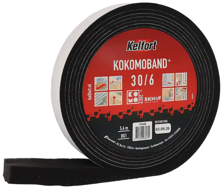 Veilige Betaling kokomoband zwart kelfort