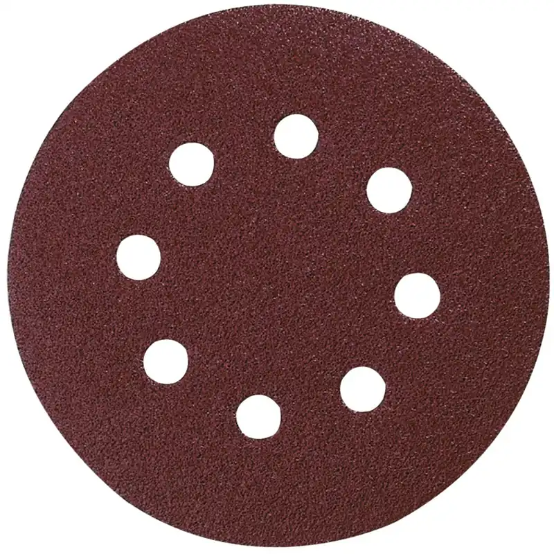 Alleen Vandaag schuurschijf rood velcro makita