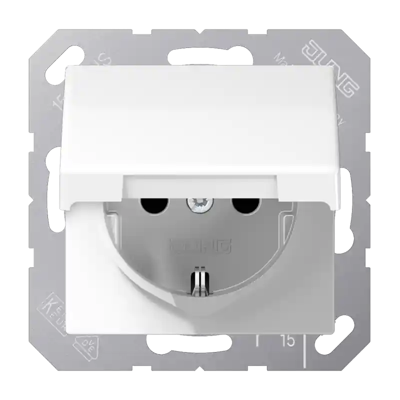 wandcontactdoos inbouw enkel jung Dagaanbieding