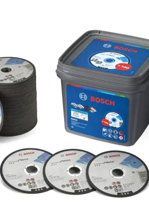 Aanbieding doorslijpschijfset staal/rvs bosch