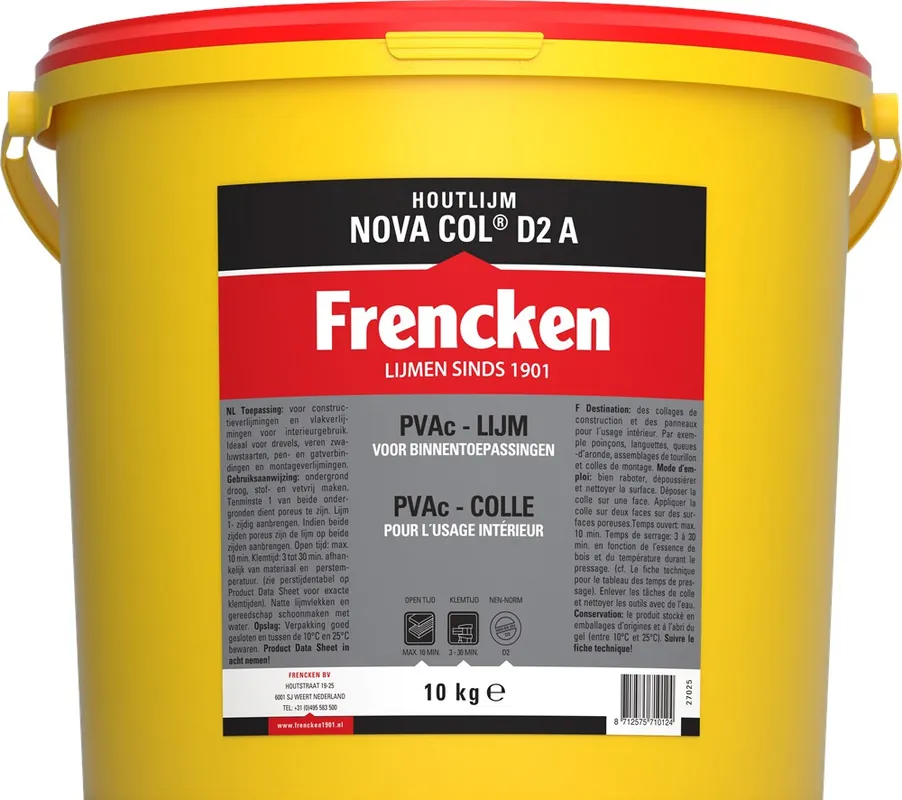 Actieprijs houtlijm vochtbestendig frencken