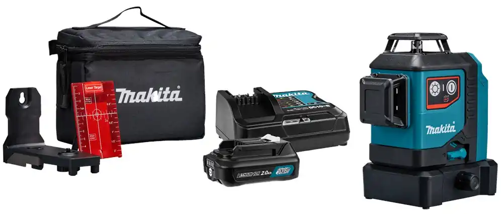 Goedkoop accu kruislijnlaser rood makita