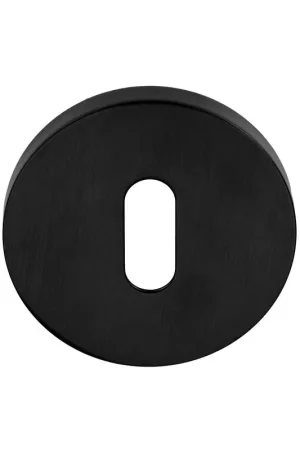 Weekendaanbieding sleutelgatrozet pvd mat zwart
