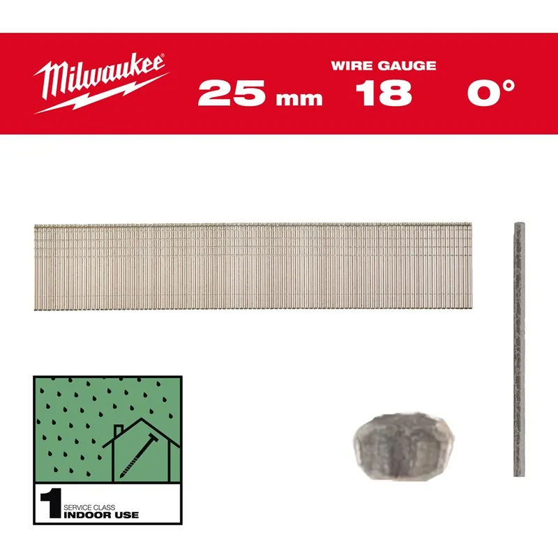 brads recht gegalvaniseerd milwaukee Direct Verzonden