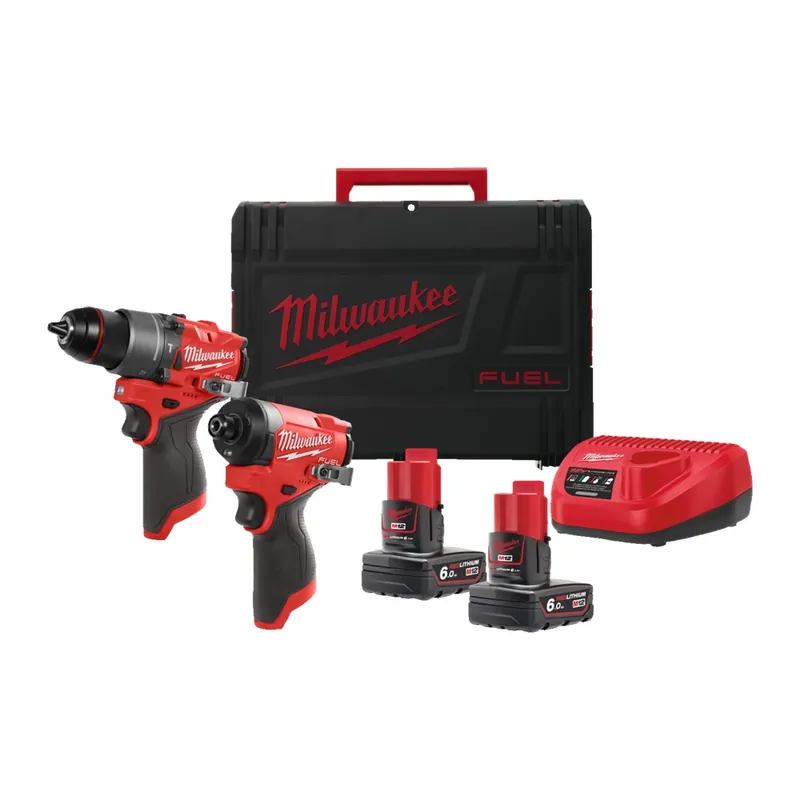 accu combiset milwaukee 6.0Ah/12.0V Beperkt Aanbod