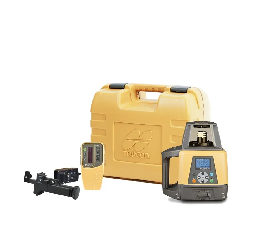 Aanbieding bouwlaser rood topcon