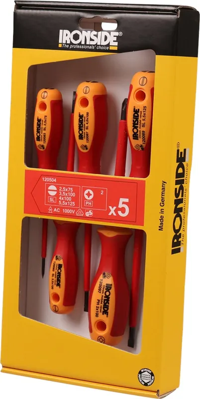 schroevendraaierset electricien ironside Gratis Retour